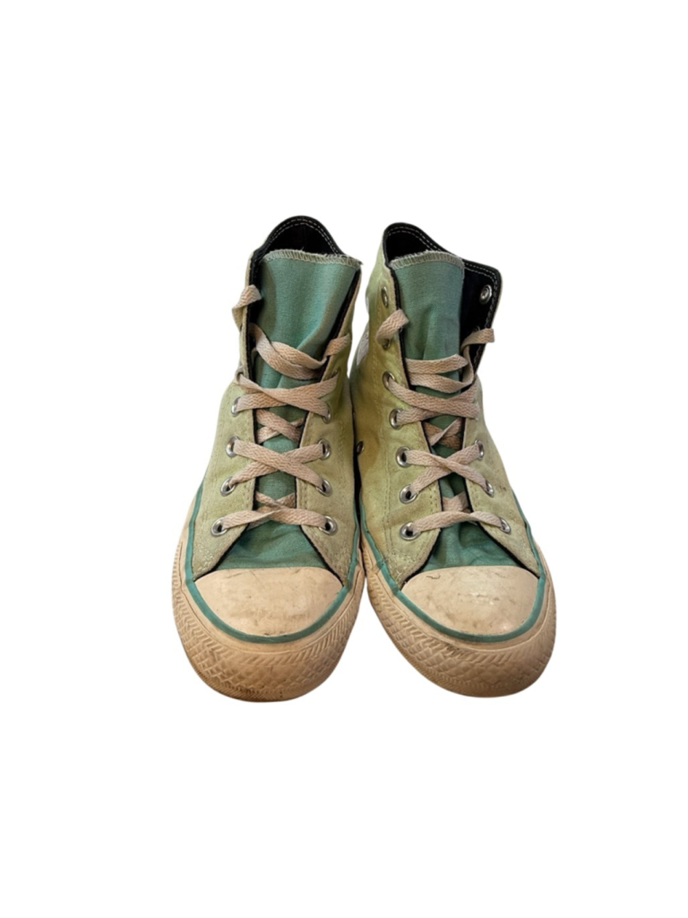 Converse All Star Chuck Taylor High Top Sneakers Mint Green Women’s 7.5 Men’s 5. - Picture 2 of 6